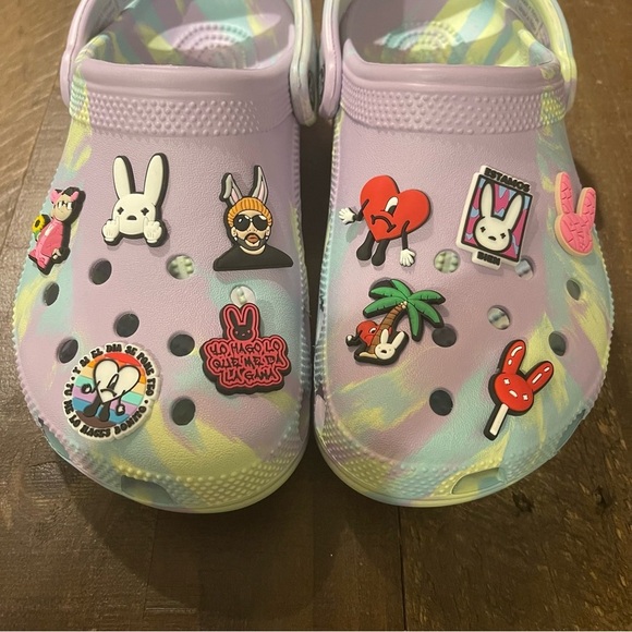 Bad‎ Bunny 10 Piece Crocs Charms Set - Buy 3 of More Get 50% OFF - Picture 4 of 4